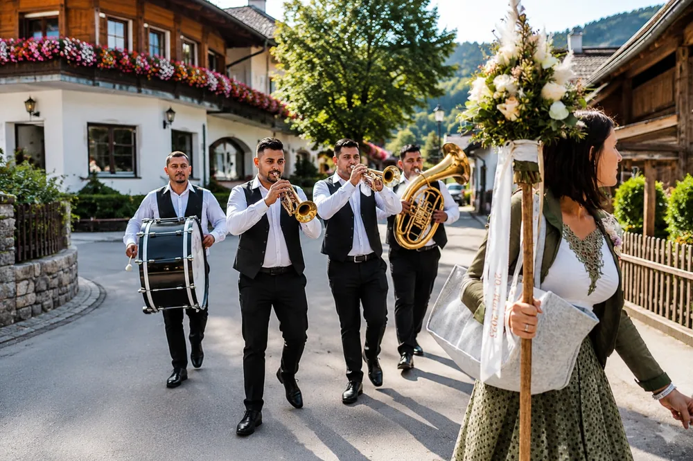 Trubački orkestar na svadbenom veselju u Beogradu